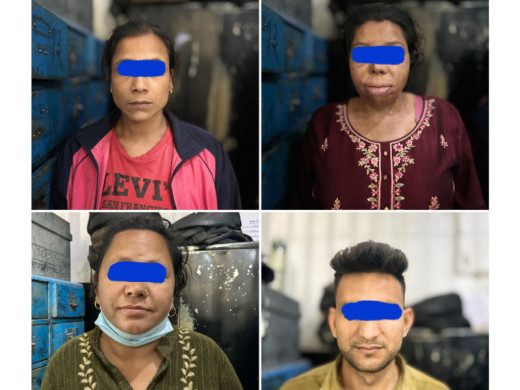 सिनामंगलस्थित सुकुम्बासी टोलबाट लागूऔषधसहित चार जना पक्राउ