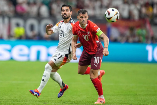 जर्मनी र स्विट्जरल्याण्ड युरोकपको नकआउट चरणमा, स्कटल्याण्ड बाहिरियो