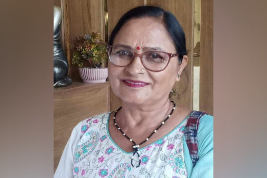 भान्सामा लडेर माधव नेपालकी पत्नी गायत्री घाइते