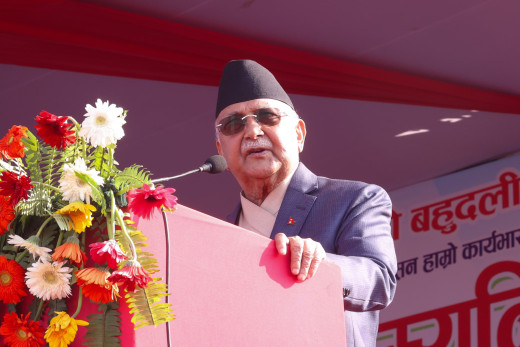 प्रचण्डलाई लक्षित गर्दै प्रधानमन्त्रीले भने- ‘म्याजिक नम्बर’ भन्दै धक्कु लगाउने दिन गए