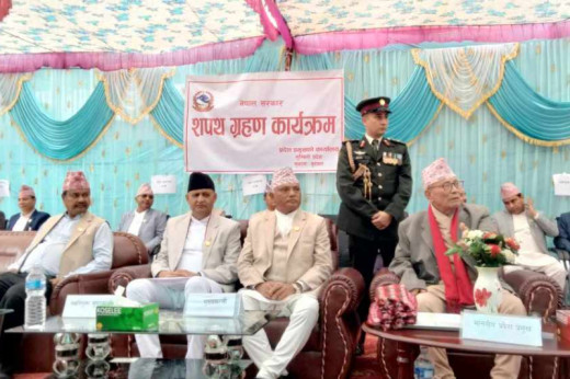 लुम्बिनीमा मन्त्रीहरूले पनि लिए शपथ, को–को बने मन्त्री ? [सूचीसहित]