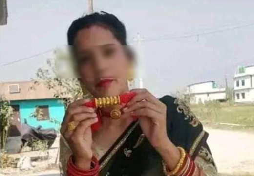 मृत फेला परेका दुई बालिकाकी आमा प्रहरी नियन्त्रणमा