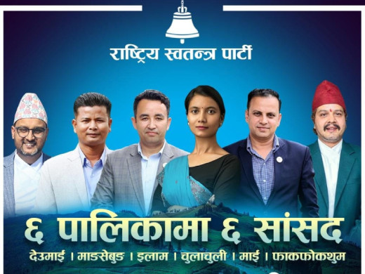 उपनिर्वाचनको तयारीमा रास्वपा, ६ सांसद इलाम जाँदै