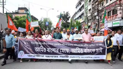 बलात्कार गर्न नदिएपछि पिटेर किशोरीको हत्या, उत्तर बंगालमा प्रदर्शन उग्र बन्दै