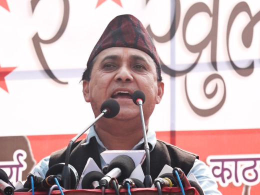 ओली–लामिछाने भ्रष्टाचारको गठबन्धन : महामन्त्री शर्मा