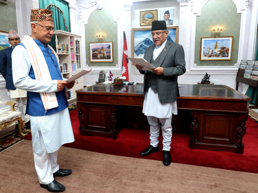 जसपाका कार्की राज्यमन्त्री बनेसँगै २३ सदस्यीय बन्यो मन्त्रिपरिषद्