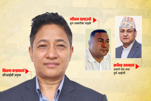 सुन तस्करलाई जोगाउन सीआईबी प्रमुख नै सक्रिय?
