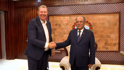 आईसीसीका अध्यक्षसँग प्रधानमन्त्री प्रचण्डले भने– नेपाली क्रिकेटले अन्तर्राष्ट्रिय स्तरमा पनि महत्त्व पाउँदैछ