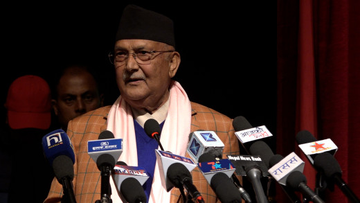 मैले ड्याङड्याङ मिसाइल हान्दिने हो : ओली