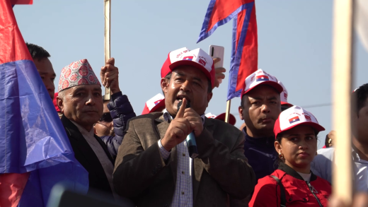 गणतन्त्रमाथि प्रश्न उठेपछि प्रतिवाद गर्न सडकमा : महेश बस्नेत 