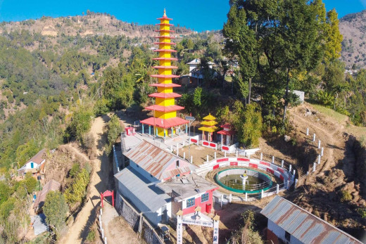 ऐतिहासिक १३ तले मन्दिरको प्रचारमा जुट्दै स्थानीय