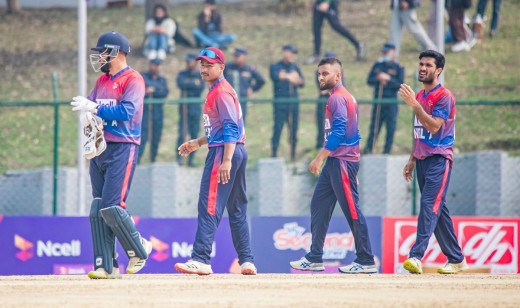 नेपाल 'ए' ले आयरल्यान्डसँग अन्तिम खेल खेल्दै 