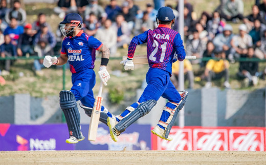 आयरल्याण्ड ‘ए’विरुद्ध नेपाल ६ विकेटले विजयी