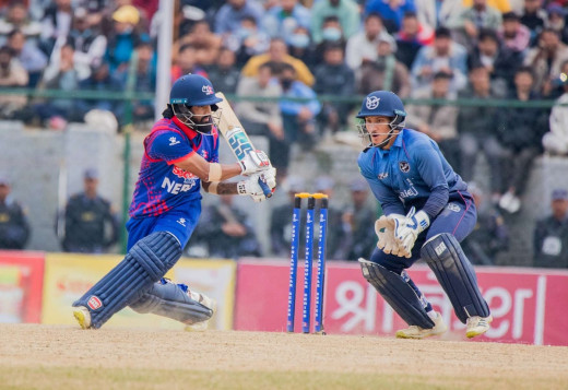 टी–२० आई शृङ्खला: नेपाल नामिबियासँग २० रनले पराजित