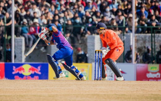 टी–२० आई सिरिजको फाइनलमा नेपाल र नेदरल्यान्ड्स भिड्ने