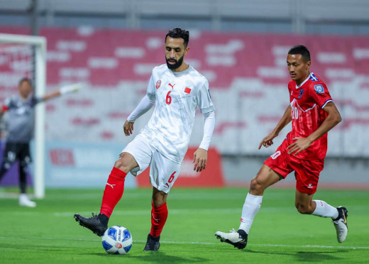 विश्वकप छनोटमा नेपाल बहराइनसँग पराजित