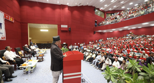अब समाजवादी गणतन्त्रमा जानुपर्छ : प्रधानमन्त्री दाहाल