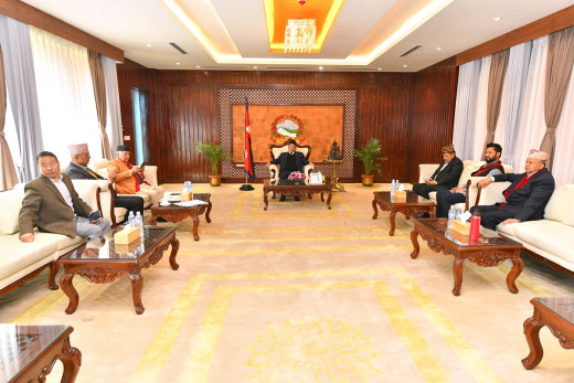 मन्त्रालयको भागबण्डा टुंग्याउन कार्यदलको बैठक बालुवाटारमा