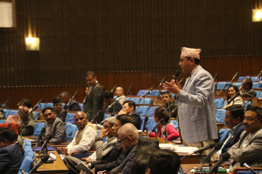 संसदमा देखिएको फरक परिदृश्य