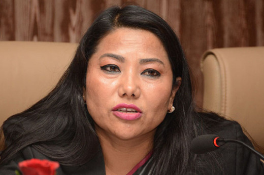 एकीकृत समाजवादीको उपाध्यक्षमा रामकुमारी झाँक्रीको उम्मेदवारी