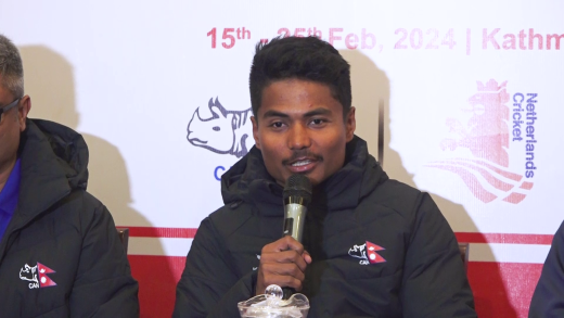 नामिबिया र नेदरल्याण्ड्सविरुद्ध राम्रो प्रदर्शन गर्छौँ : कप्तान पौडेल 