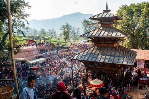 आज सोमबारे औँसी, बिहानै नबोली स्नान गरिँदै