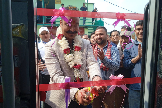 सामाखुसी यातायात प्रालीद्वारा थप बस सञ्चालन