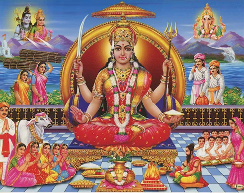 आज शुक्रबार, यसरी गर्नुहोस सन्तोषी माता र वैभवलक्ष्मीको पूजा