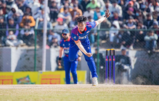 सोमपालले एकै ओभरमा लिए नामिबियाको २ विकेट