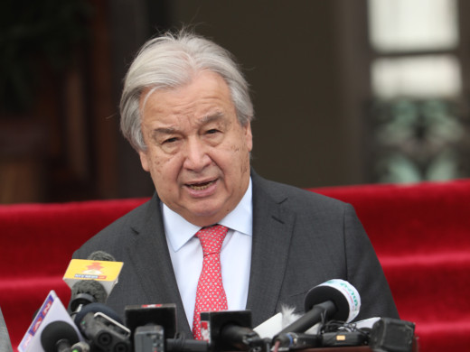 गाजामा तत्काल युद्धबिराम र बन्धकलाई रिहा गर्न गुटेरेसको आह्वान