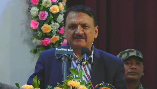 सरकारले आन्तरिक उत्पादनलाई बढावा दिने नीति लिएको छ : अर्थमन्त्री डा महत