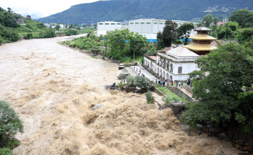 बागमतीले पार गर्यो खतराको तह