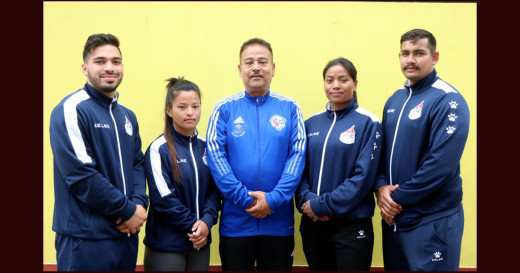 एसियाडका लागि भारोत्तोलनका चार खेलाडी छनोट