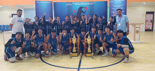 उपत्यकाव्यापी बास्केटबल प्रतियोगिताः ब्वाइज र गर्ल्स दुवैको उपाधि बौद्ध इन्टरनेसनललाई