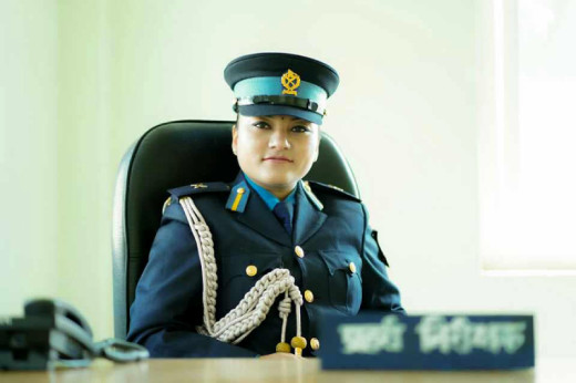 हनी ट्र्यापमा मुछिएकी प्रहरी निरीक्षक शाही ५ लाख धरौटीमा रिहा