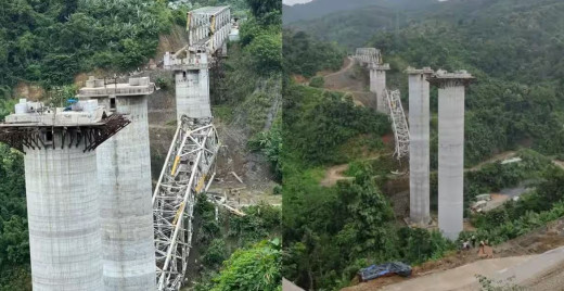 भारतमा पुल भत्किँदा मृत्यु हुनेको संख्या २६ पुग्यो