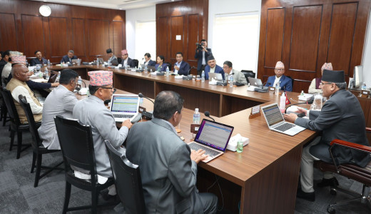 मन्त्रिपरिषद् बैठक सुरु, नीति तथा कार्यक्रमका बारेमा छलफल हुने 