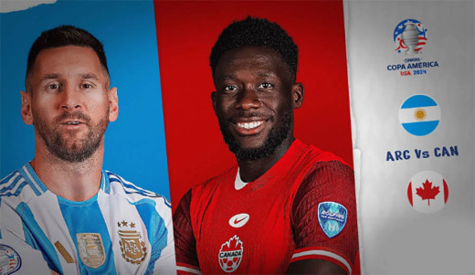 भोलि बिहानदेखि कोपा अमेरिका, पहिलो खेलमा अर्जेन्टिना र क्यानडा खेल्दै