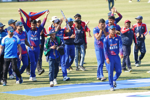 टी-२० विश्वकपमा पुगेको नेपाली टोलीलाई क्यानले ५० लाख दिने 