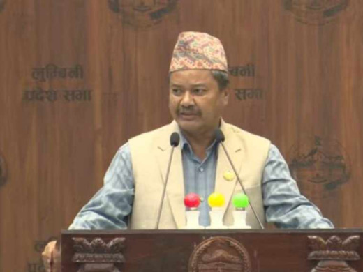 लुम्बिनीको बजेट संघीयता विरोधी भएको कांग्रेसको आरोप, प्रदेश सभा बैठक अवरुद्ध 