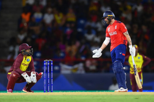 टी२० विश्वकप: वेस्ट इन्डिजमाथि इङ्ल्याण्ड ८ विकेटले विजयी