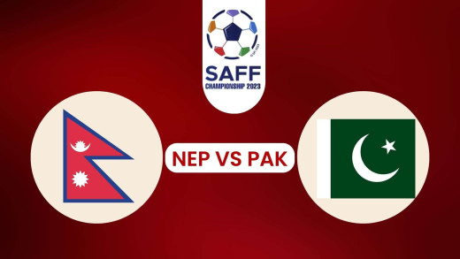 साफ च्याम्पियनसिपको अन्तिम खेलमा नेपाल पाकिस्तानसँग भिड्दै