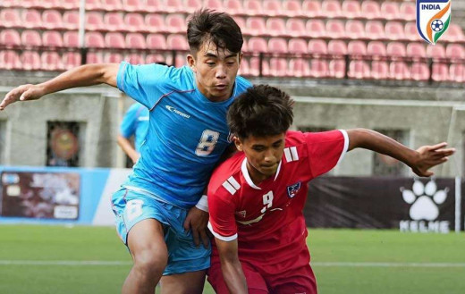 साफ च्याम्पियनसिप : भारतसँग पराजित भएसँगै बाहिरियो नेपाल