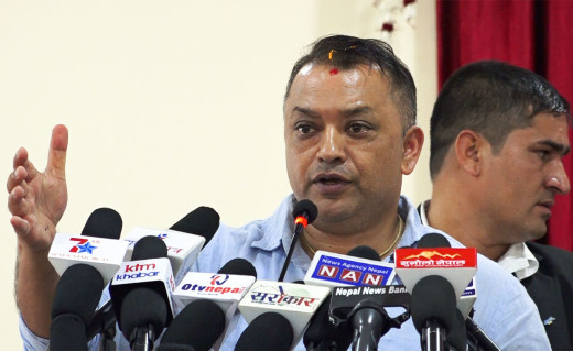 गगन थापा भन्छन्– कांग्रेस बदल्न महामन्त्री पद त्याग गर्न पनि तयार छु