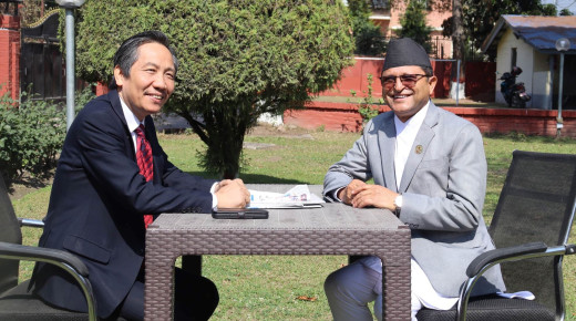 राष्ट्रिय सभा अध्यक्ष तिमिल्सिना र भियतनामका पूर्व गृहमन्त्रीबीच भेटवार्ता