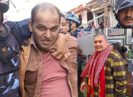 दुर्गा प्रसाईँलाई चप्पल हान्नेविरुद्ध प्रहरीमा जाहेरी