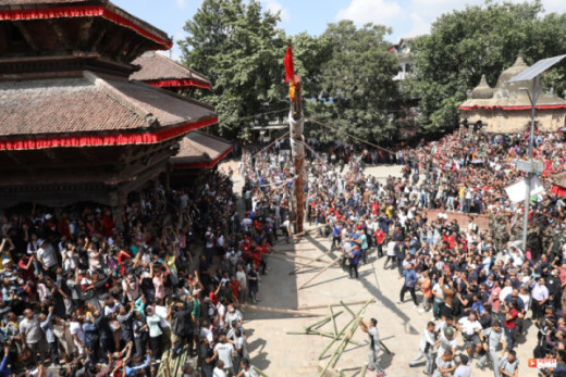 इन्द्रजात्रा मनाइँदै, अनन्त चतुर्दशी पनि आजै