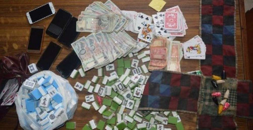 जुवातास खेलिरहेका १६ जना पक्राउ