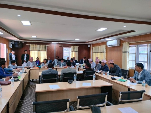 कार्य व्यवस्था परामर्श समिति : छलफलमा सांसदको ई–हाजिरी