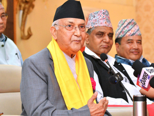 कांग्रेसप्रति ओलीको कटाक्ष– देश बनाउन सिन्को नभाच्ने, अनि उसै स्याल हुइँया गर्ने? 